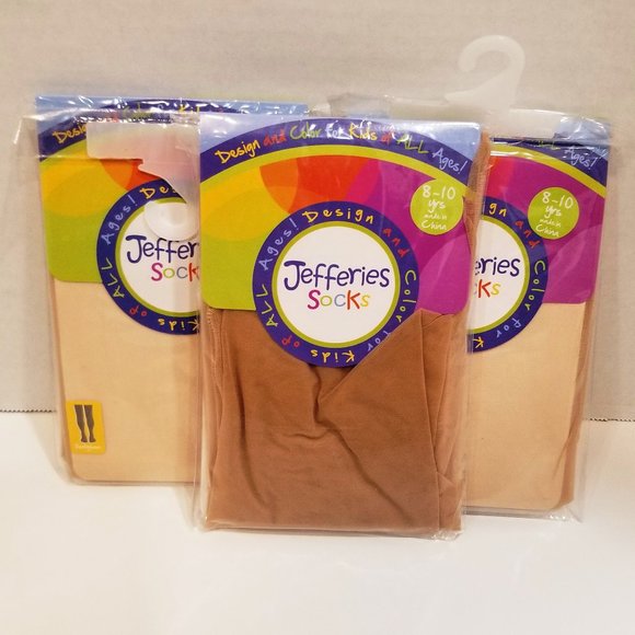 Jefferies Socks Other - Girls' Jefferies Socks Junior Miss Pantyhose, Size 8-10 years, NEW